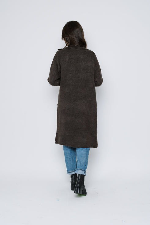 Vivian-Open Maxi Cardigan